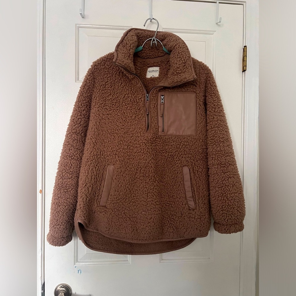 Abercrombie Sherpa sweater.